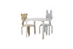 Miniatuur Tafel D65xH45 cm van MDF-hout Nature Marle 6