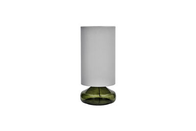 Tafellamp 68 cm Glas Groen en Wit HDMatte