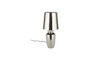 Miniatuur Tafellamp Classy glanzend zilver Productfoto