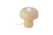 Miniatuur Tafellamp D25,5xH28 cm van beige ijzer Ylva 6