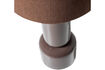Miniatuur Tafellamp H53cm Hout Hoogglans Donkerbruin Zivian 5
