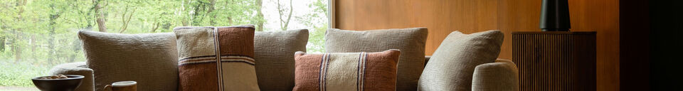Benadrukte materialen Tafellamp in beige ijzer Elon