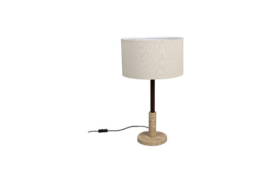 Zie de productbeschrijving tafellamp in beige travertin Jackon Tafellamp in beige travertin Jackon