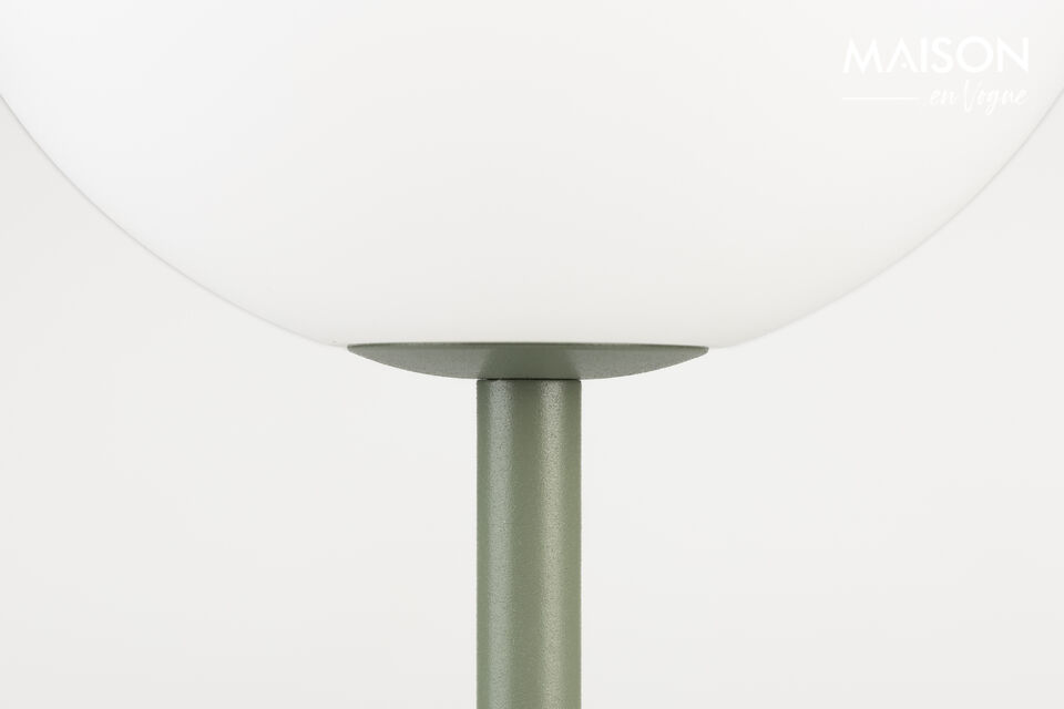 Tafellamp in groen plastic Hub - 8
