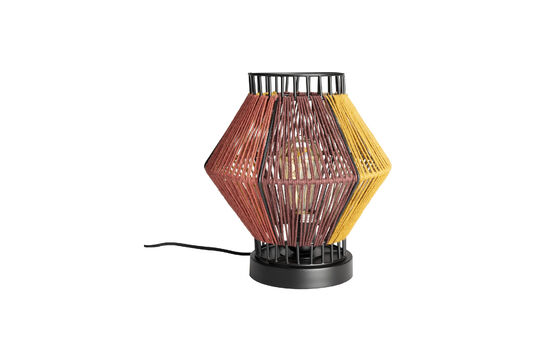 Zie de productbeschrijving tafellamp in veelkleurige stof Surya Tafellamp in veelkleurige stof Surya