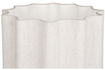 Miniatuur Tafellamp van naturel rubberwood en jute Scallop 4