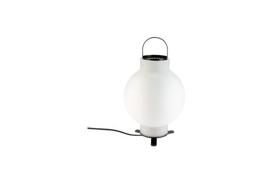 Tafellamp van zwart ijzer Nomad