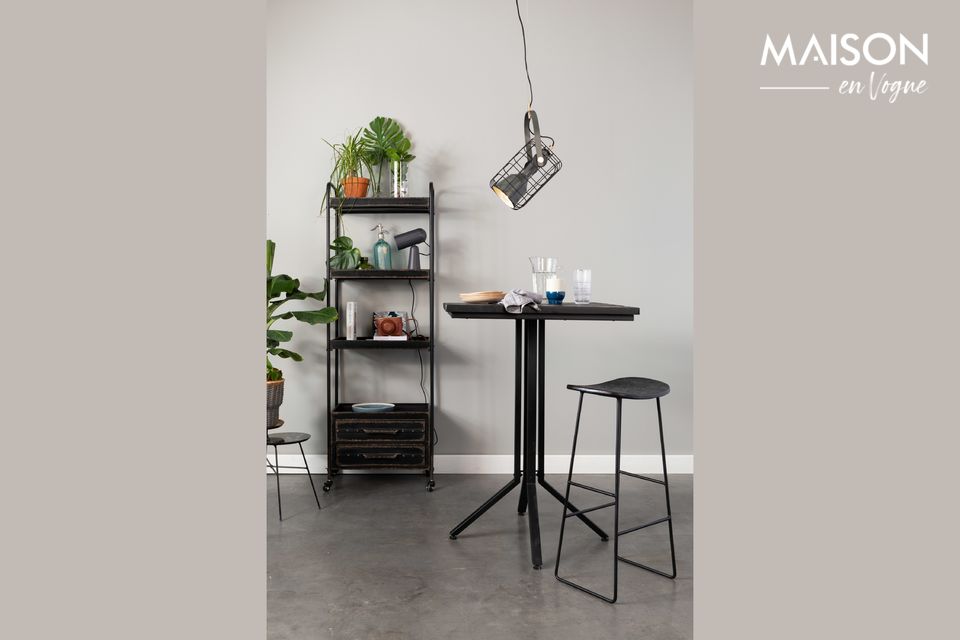 Tangle Bar Stool Zwart White Label