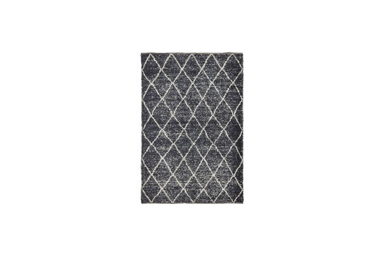 Voir la fiche produit tapis 140x200 cm en coton noir et blanc cassé HDCruz Tapis 140x200 cm en coton noir et blanc cassé HDCruz