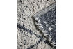 Miniature Tapis 140x200 cm en coton noir et blanc cassé HDCruz 5