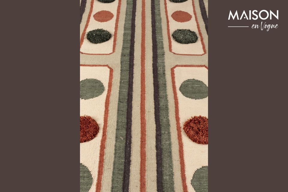 Envie d\'ajouter une touche de couleur à votre intérieur ? C\'est possible avec le tapis Haydon de