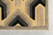 Miniature Tapis 160x230 cm en polyester gris Haydon 12