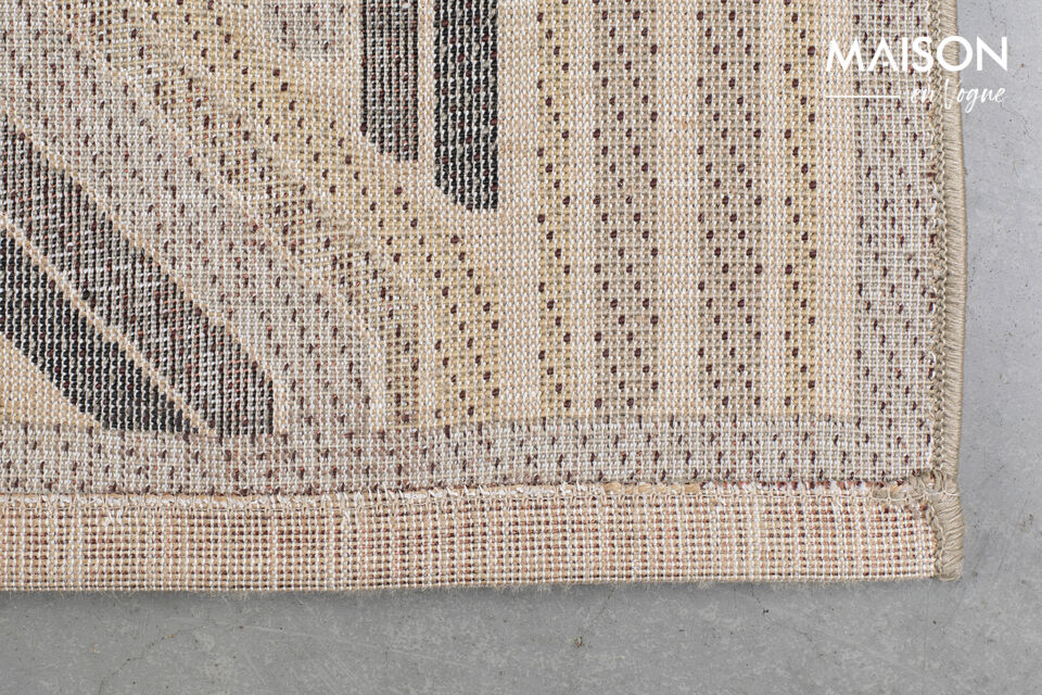Tapis 160x230 cm en polyester gris Haydon - 11