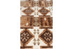Miniature Tapis 160x230 cm en polyester rouge Maron 5