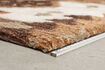 Miniature Tapis 160x230 cm en polyester rouge Maron 6