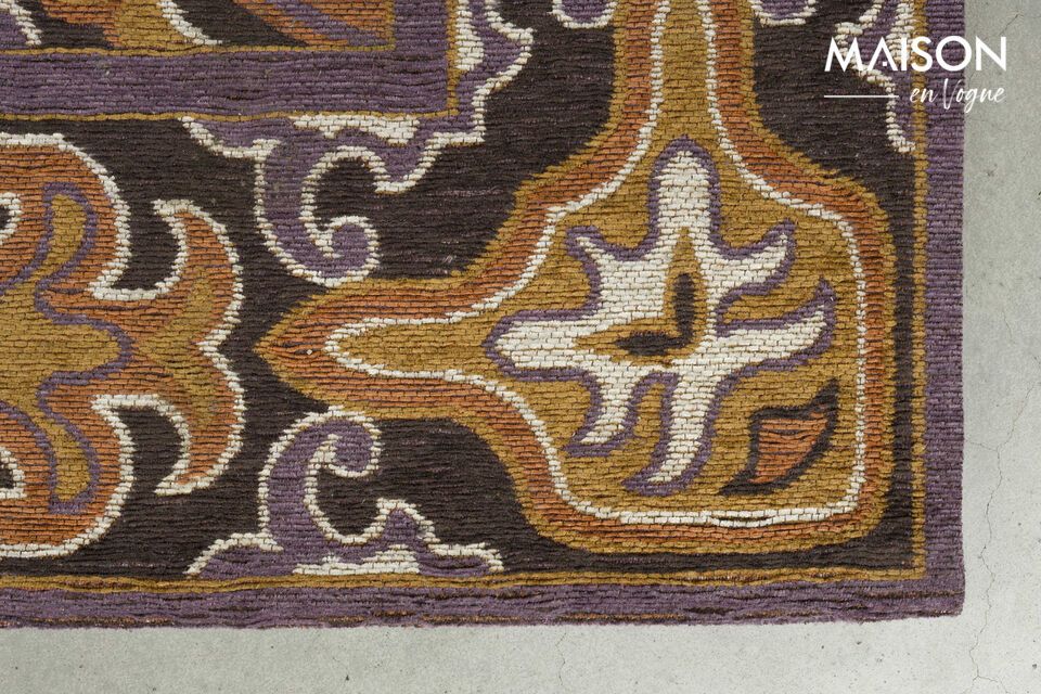 Cela crée un joli contraste qui semble donner vie aux motifs gracieux