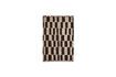 Miniature Tapis 160x230 cm Jute et Laine Noir/Naturel HDGraph 1
