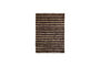 Miniature Tapis 160x230 cm Jute Marron et Naturel Block Détouré