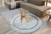 Miniature Tapis 160x300 cm en laine beige Spark 1