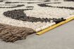 Miniature Tapis 170x240 cm en laine beige Ayaan 5