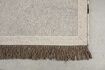 Miniature Tapis 170x240 cm en laine beige Ayaan 7