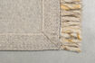 Miniature Tapis 170x240 cm en laine beige et jaune Frills 3