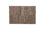 Miniature Tapis 170x240 cm laine brun chiné Efia Détouré
