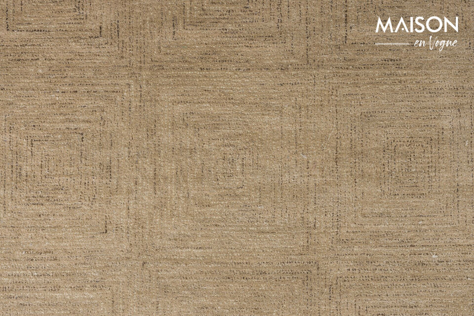 Ce tapis généreux n\'est pas seulement un ajout visuel à votre décoration