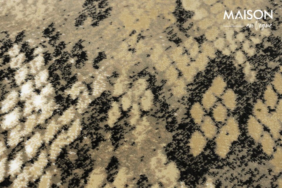 Ce tapis Scale en fibre Decolan, mesurant 300 cm x 200 cm, est une uvre d\'art pour votre sol