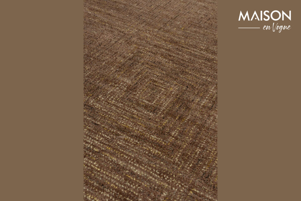 Ce tapis généreux n\'est pas seulement un ajout visuel à votre intérieur