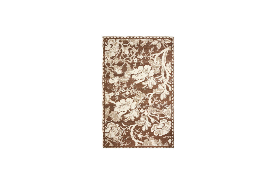 Tapis 230x160 cm en coton et laine marron HDBloss House Doctor