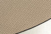 Miniature Tapis 280x280 cm en tissu noir Coventry 14