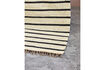Miniature Tapis 90 x 60 cm Jute Noir et Naturel HDSima 2