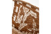 Miniature Tapis 90x200 cm Laine et Coton Marron HDBloss 3