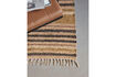 Miniature Tapis 90x60 cm Jute et Coton Multicolore HDListra 2