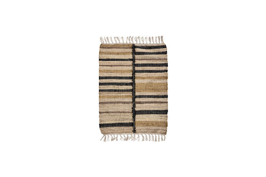 Voir la fiche produit tapis 90x60 cm Jute et Coton Multicolore HDListra Tapis 90x60 cm Jute et Coton Multicolore HDListra