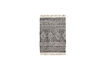 Miniature Tapis 90x60 cm Jute et Coton Noir et Naturel Ethnic 1