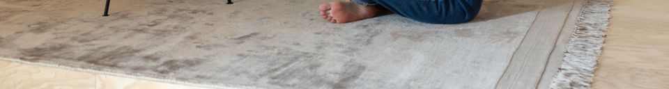 Mise en avant matière Tapis Blink couleur Sable