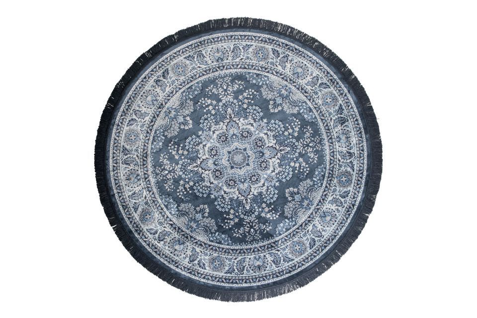 Tapis Bodega bleu 175 centimètres Dutch Bone