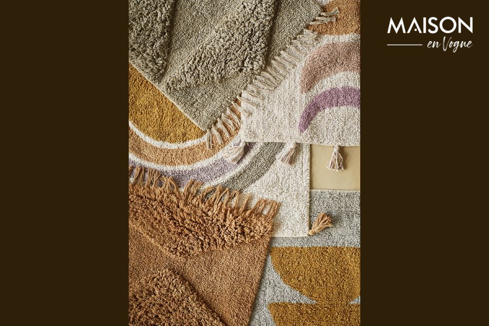 Vous cherchez un tapis à utiliser lorsque vous sortez du bain ou de la douche ? Alors le modèle