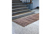 Miniature Tapis de couloir 300x90 cm jute marron et naturel HDBlock 2