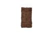 Miniature Tapis en cuir brun Serah 3