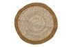 Miniature Tapis en jute brun Birk 1