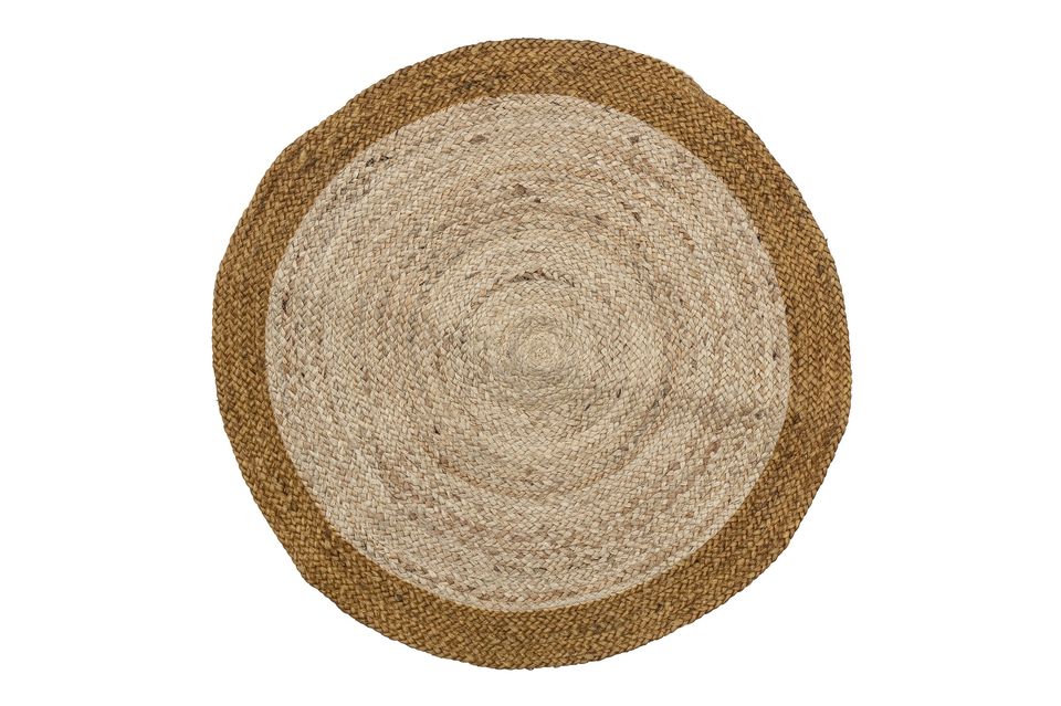 Tapis en jute brun Birk Bloomingville