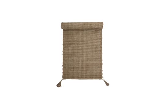 Tapis en jute Karli Détouré