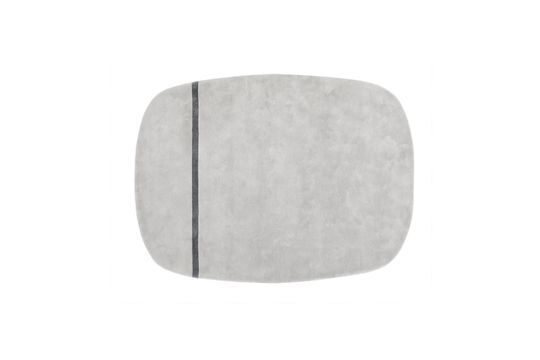 Tapis en laine gris 175x240 Oona