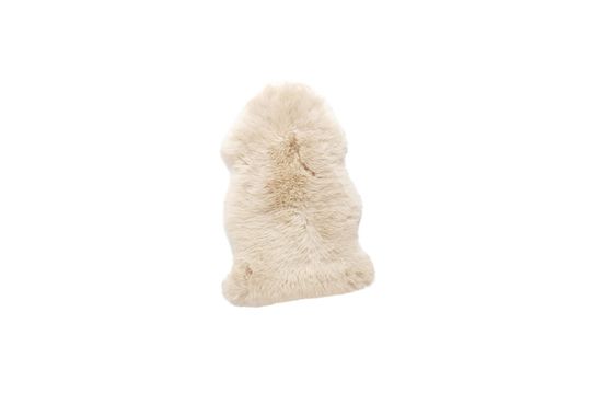 Tapis en peau de mouton blanc Prim