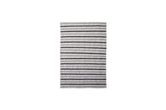 Tapis en polyester gris 200x140 cm Terra