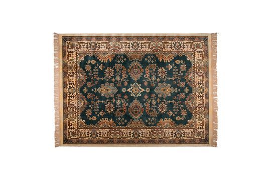 Tapis en tissu camel Raz