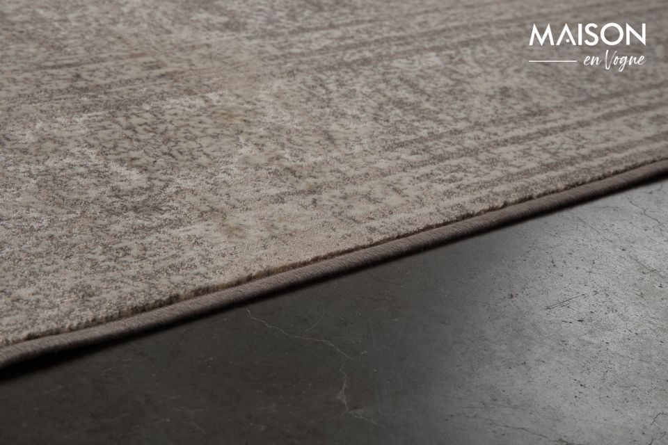 Offrez-vous un confort optimal au sein de votre salon grâce au tapis en tissu gris Light